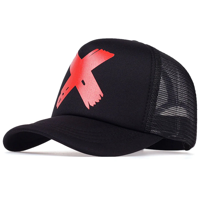 Printed Unisex Baseball Cap Adjustable Sun Hat For Spring & Summer