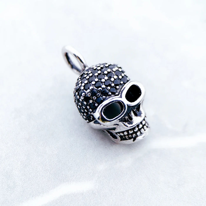 925 Sterling Silver Skull Skeleton Pendant Fashion Jewelry For Men & Women