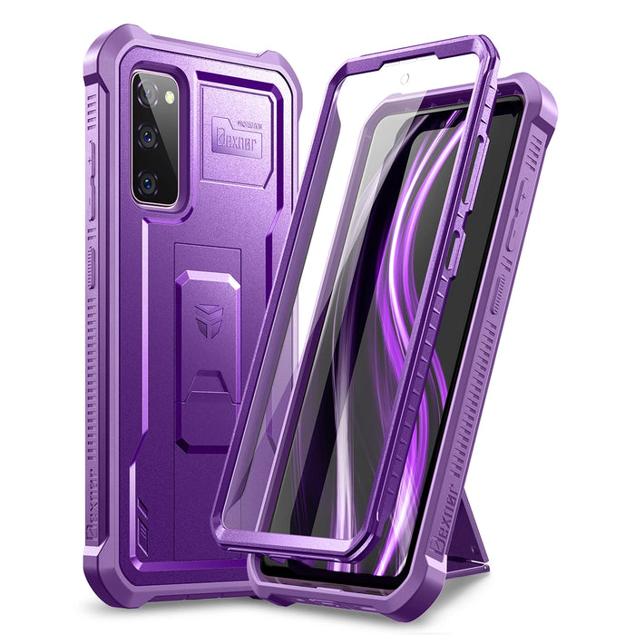 For Samsung Galaxy S20 Fe Shockproof Heavy Duty Bumper Case With Screen Protector