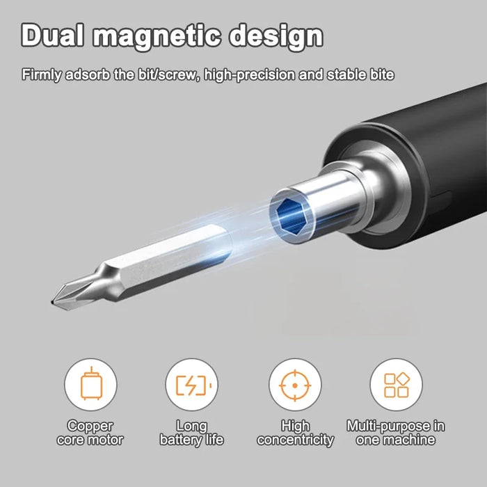 18 / 24 In 1 Electric Screwdriver Kit For Mobile Repair 3 Torque Settings Led Light