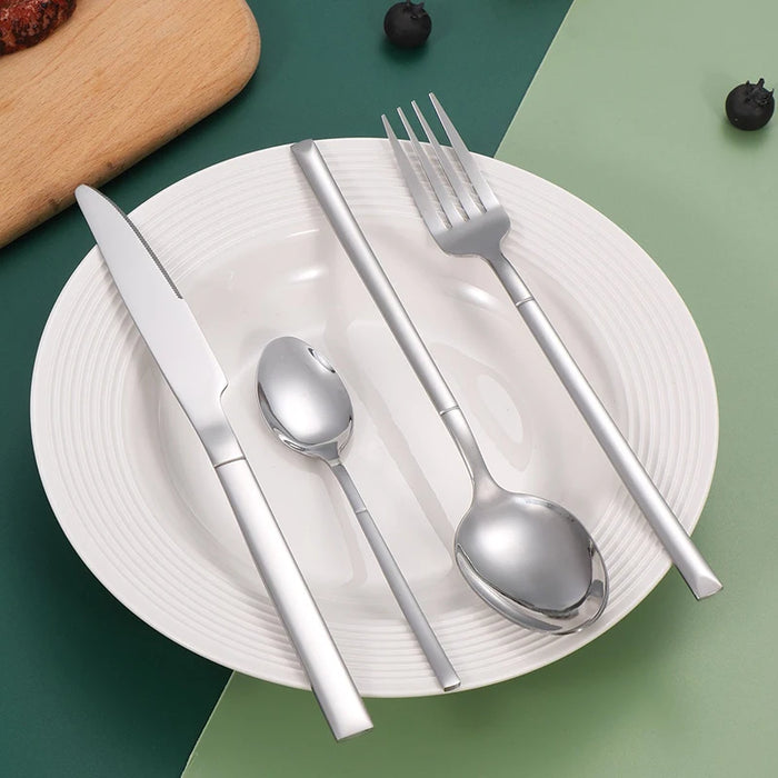 4 / 16 Piece Stainless Steel Cutlery Set For Restaurants