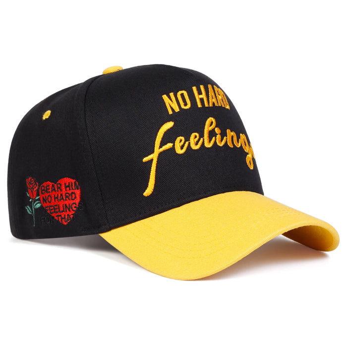 Embroidered Unisex Love Rose Baseball Cap Adjustable Outdoor Sun Hat