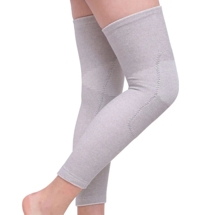 Pair of Long Calf Knee Pad Warm Support For Arthritis Relief