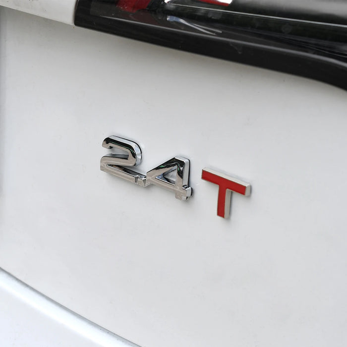 High-End 3D Metal Logo Sticker For 1.3T-3.0T Cars Universal Fit