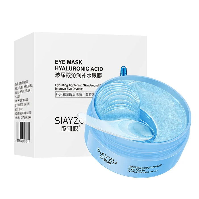 60 Piece Hyaluronic Acid Eye Mask Anti Dark Circles & Bags Moisturizing & Firming Patches