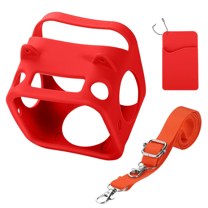 For Yoto Mini Silicone Case Protective Cover With Lanyard Anti-Drop Audio Music Player Protective Sleeve Case For Yoto Mini