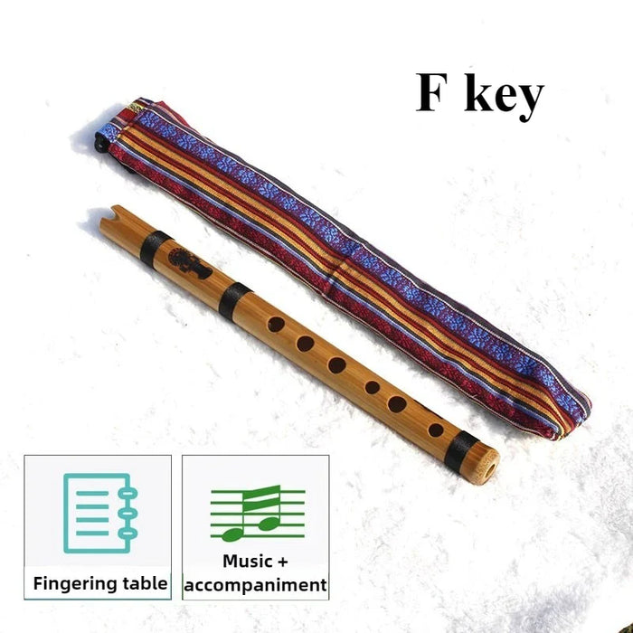 Ethnic Bamboo Quena Flute For Adults