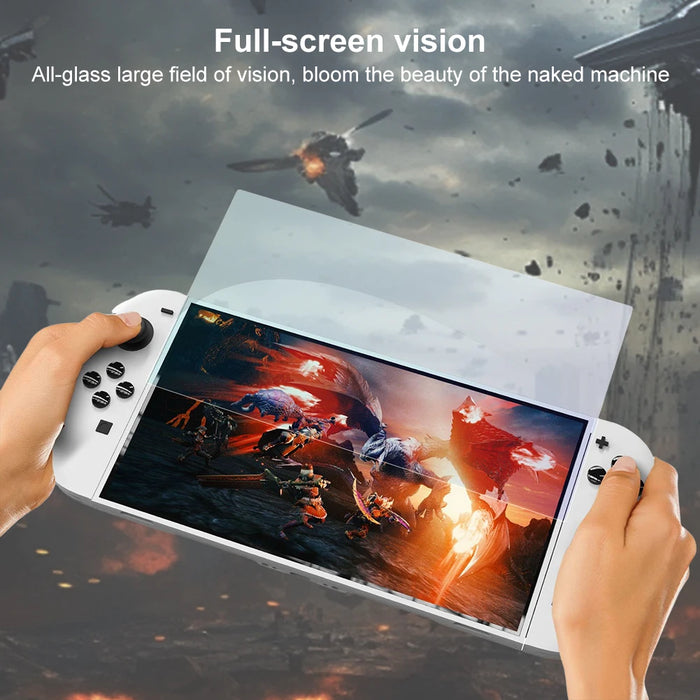 2Pcs For Nintendo Switch 2 Tempered Glass Film Game Console Screen Protector Film Anti-Scratch Ultra-Clear Film For Switch 2