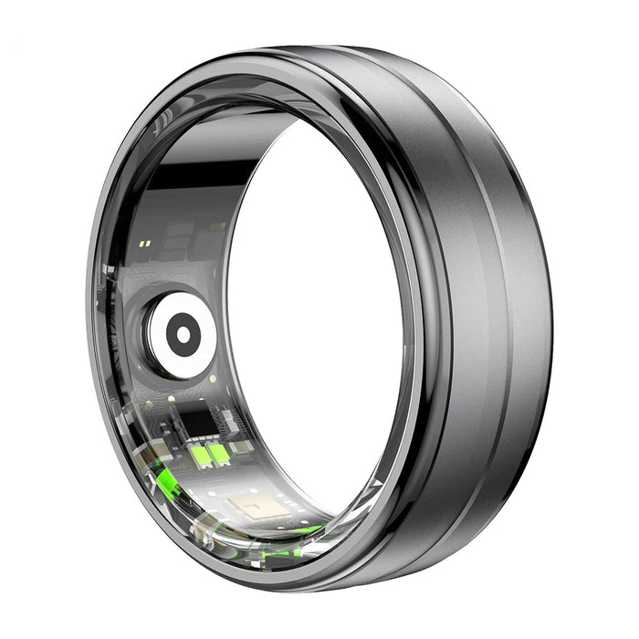 Unisex Smart Ring With Heart Rate & Blood Oxygen Monitor