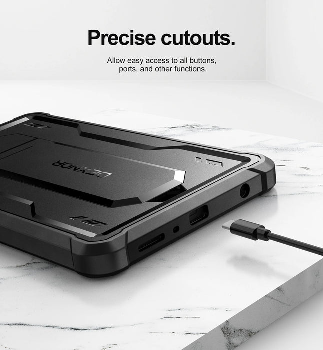 For Samsung Galaxy Tab A9 8.7 Inch Built In Screen Protector & Kickstand Heavy Shockproof Full Body Protective Case