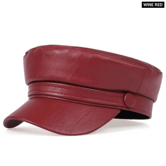 Solid Colour Army Cap / Hat For Outdoor Sun Protection