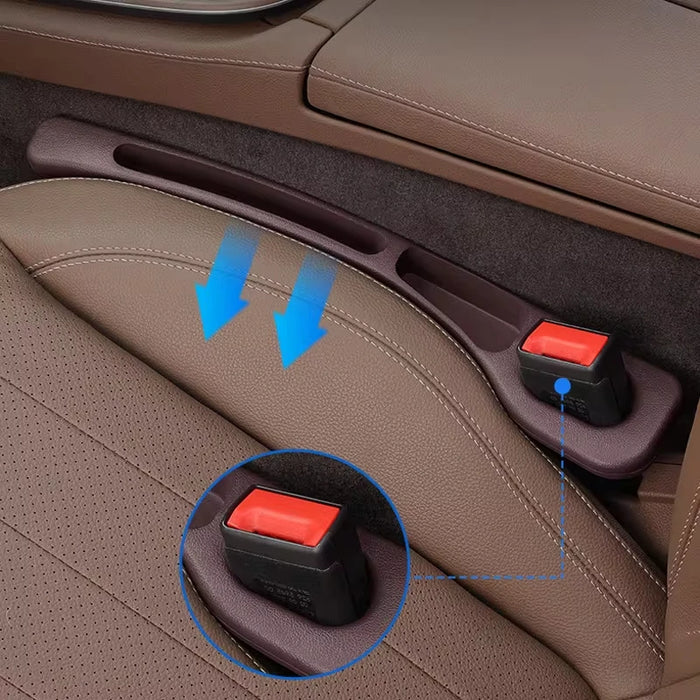 Universal Car Seat Gap Filler 2Pcs Leak-Proof Side Seam Plugs For Interior Decoration
