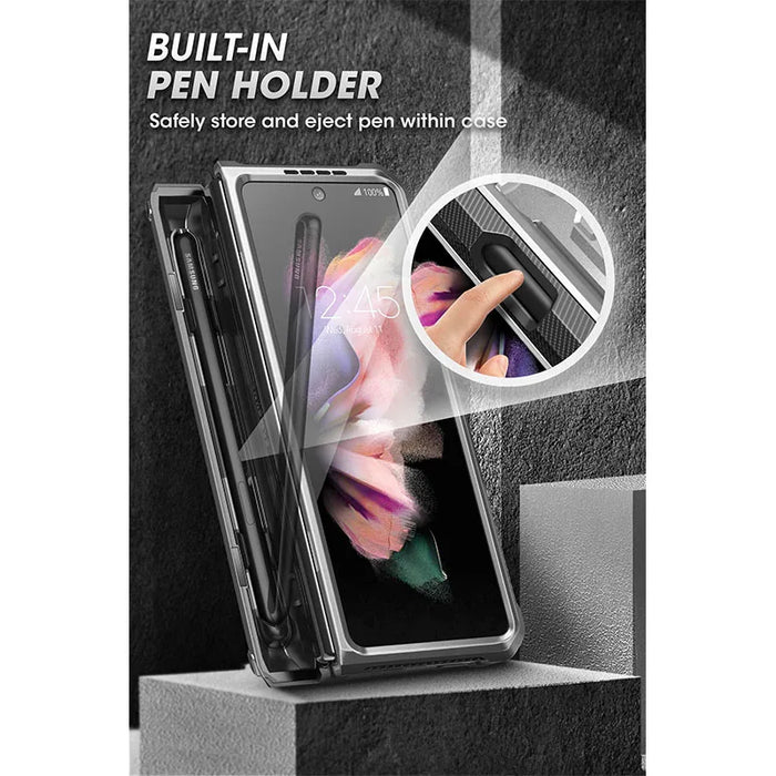 For Samsung Galaxy Z Fold 3 5G 2021 Ub Pro Full-Body Dual Layer Rugged Case With Built-In Screen Protector
