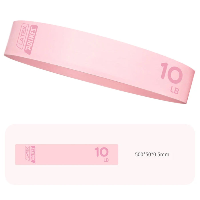 Resistance Loop Band For Home Fitness Elastic Workout & Physical Therapy
