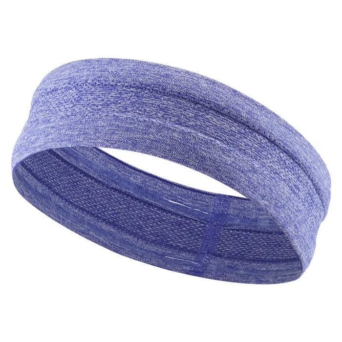 Women Non Slip Sweatband For Sports Moisture Wicking Headband For Running Yoga