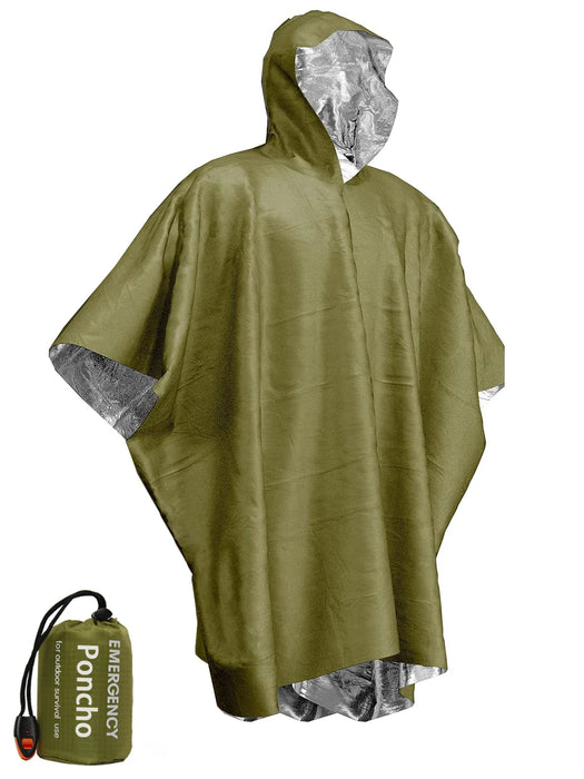 Waterproof Disposable Raincoat For Survival