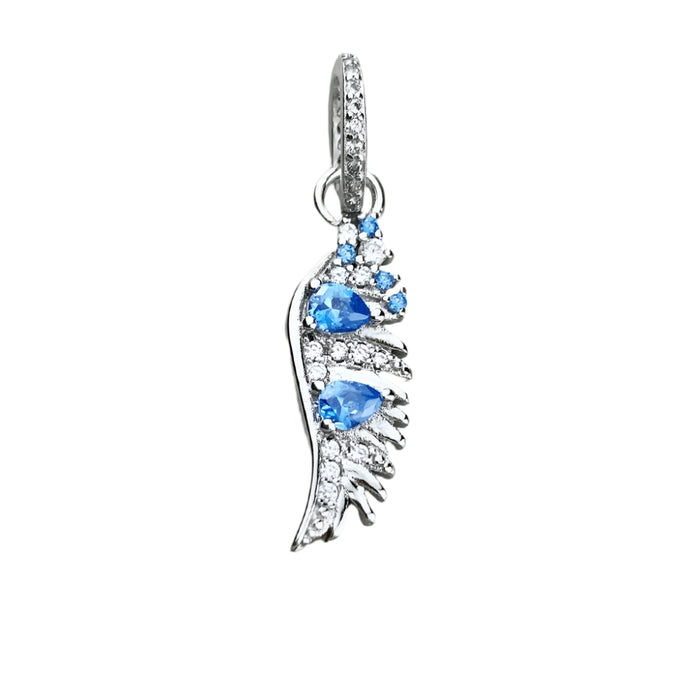 925 Sterling Silver Phoenix Wing Pendant Mythic Jewelry For Women