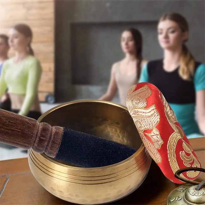 Handmade Tibetan Singing Bowl For Yoga And Sound Therapy