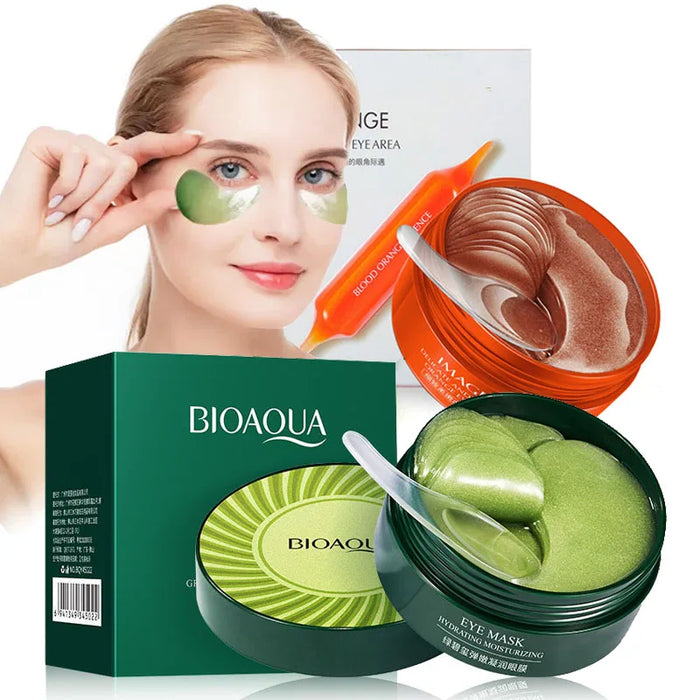 60 Piece Seaweed Collagen Eye Mask For Dark Circles & Bags