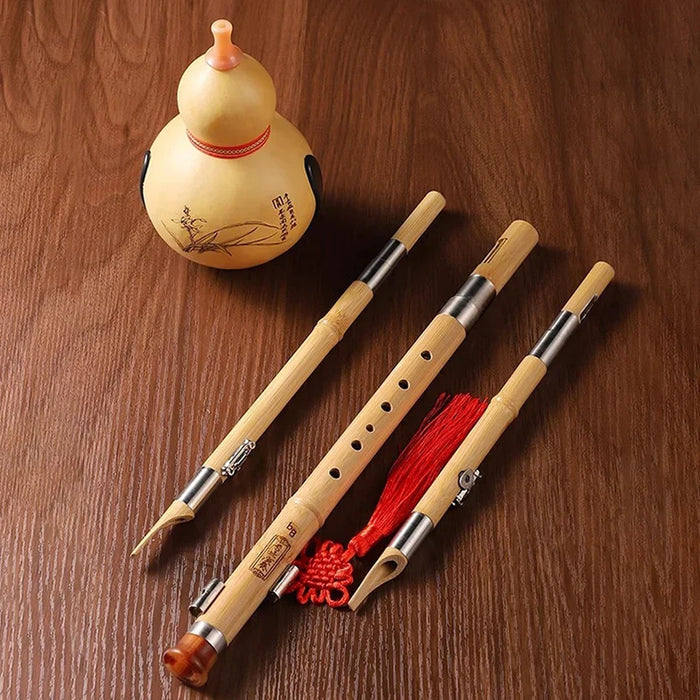 Handmade Bamboo Hulusi Flute For Adults & Children