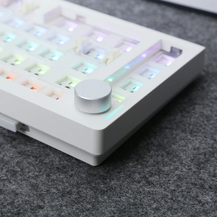 Gmk70 Separate Mechanical Keyboard Kit 3-Mode Wireless Bluetooth Ergonomic Keyboard Hot Swappable Gasket Keyboard Kit For Pc