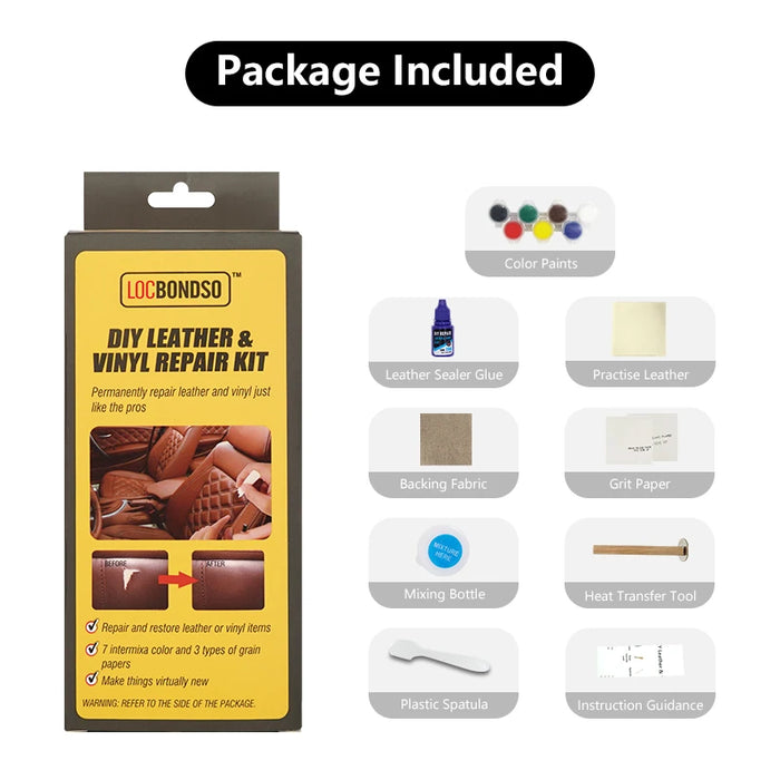 Leather Repair Cream For Home Car Fix Tears Scratches