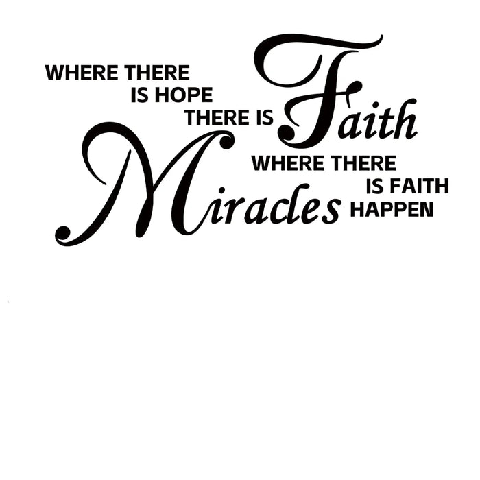 Positive Text Wall Stickers For Kids Study Room Decor