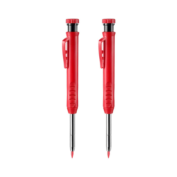 Precision Carpenter Pencil Set With Sharpener & Refills Ideal For Woodworking & Architecture