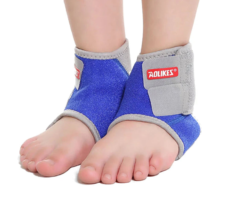 Pair of Kids Ankle Strap For Sports Ankle Brace Support For Football Cycling Dance Gym Boy / Girl