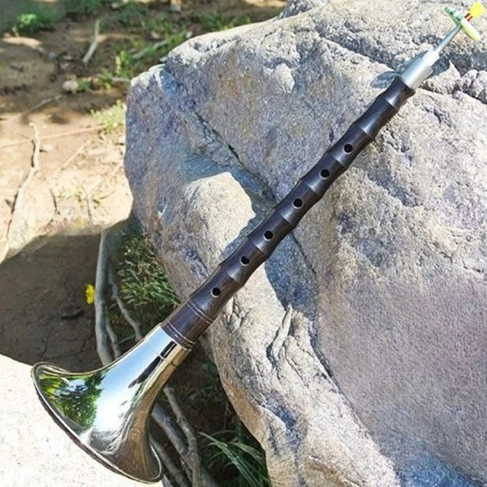 6 Hole Ebony Suona Traditional Wind Flute