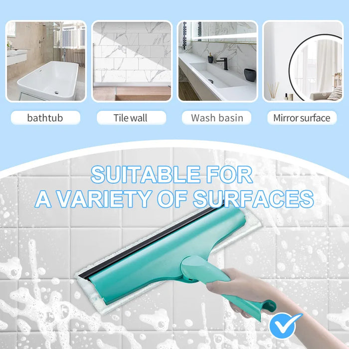 3 Pieces Wet & Dry Window Cleaning Cloths Microfiber Cleaner Replacement Cloths Compatible With Leifheit