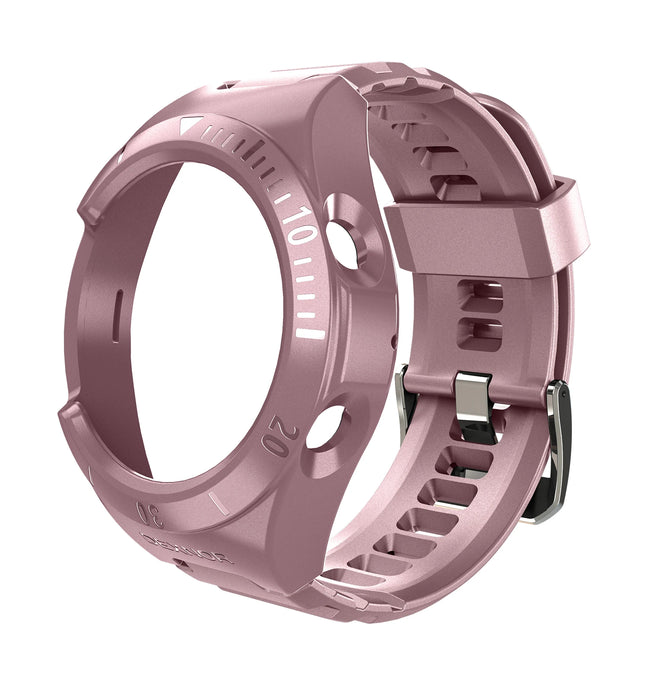 For Galaxy Watch 3 45Mm Adjustable Watch Band Rugged Grade Shockproof Uni-Body Design Strap Case