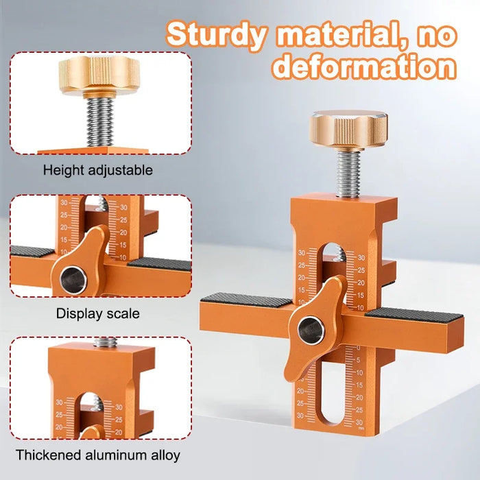 10Mm Doweling Drilling Guide For Aluminum Cabinet Door Installation