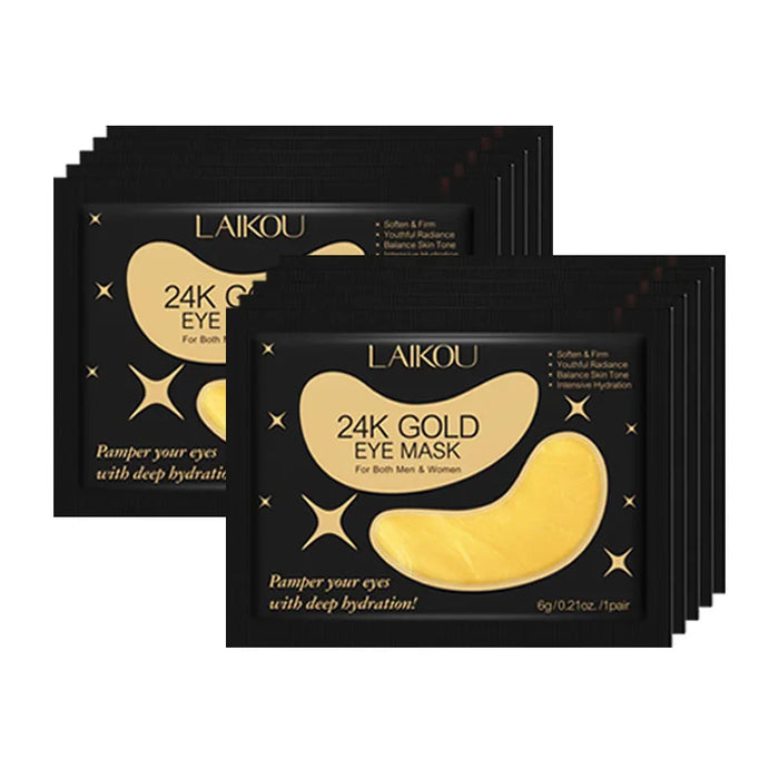 Laikou Sakura 24K Gold Eye Mask Anti Aging & Moisturizing Eye Patches