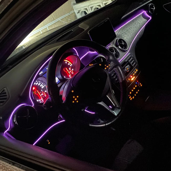 5M Usb Car Interior Led Strip Diy Ambient Light