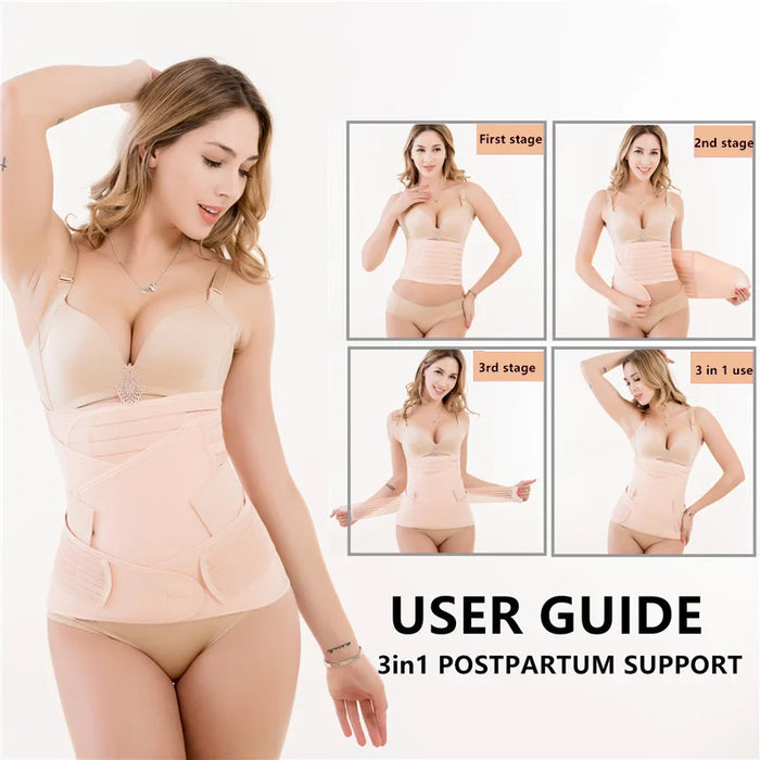 3 In 1 Postpartum Belly Band For Women