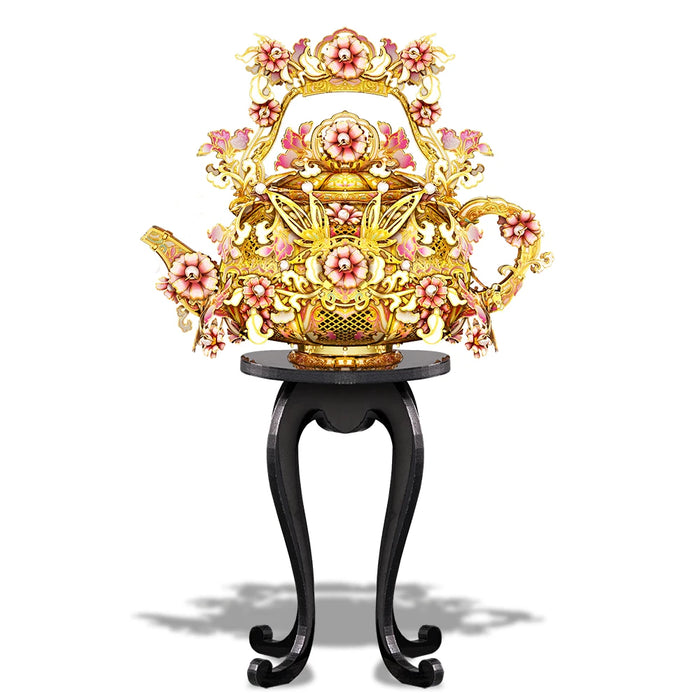 185 Piece Diy 3D Metal Tea Pot Puzzle Set