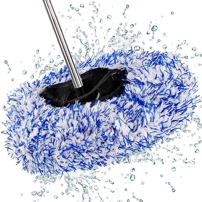 Plush Mop Brush Cover For Car Wash Long Handle Replacement Cloth Cleaning Accessories