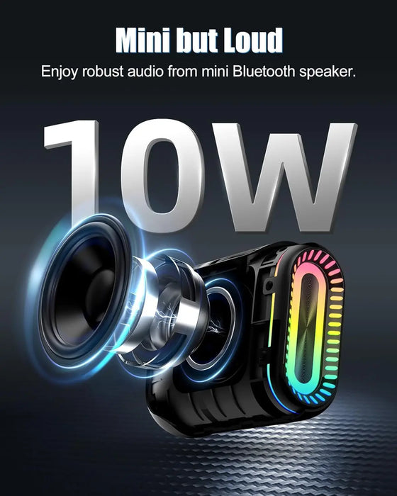 Waterproof Bluetooth Speaker Tws 24H Playtime Stereo Sound