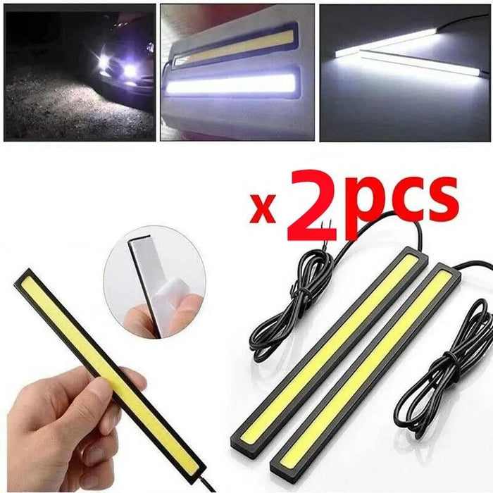 17Cm Waterproof Cob Drl Fog Lights 2Pcs
