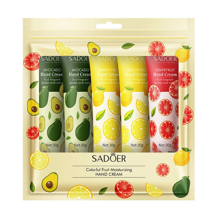 15 Piece Avocado Sakura Hand Cream Set Moisturizing & Repairing