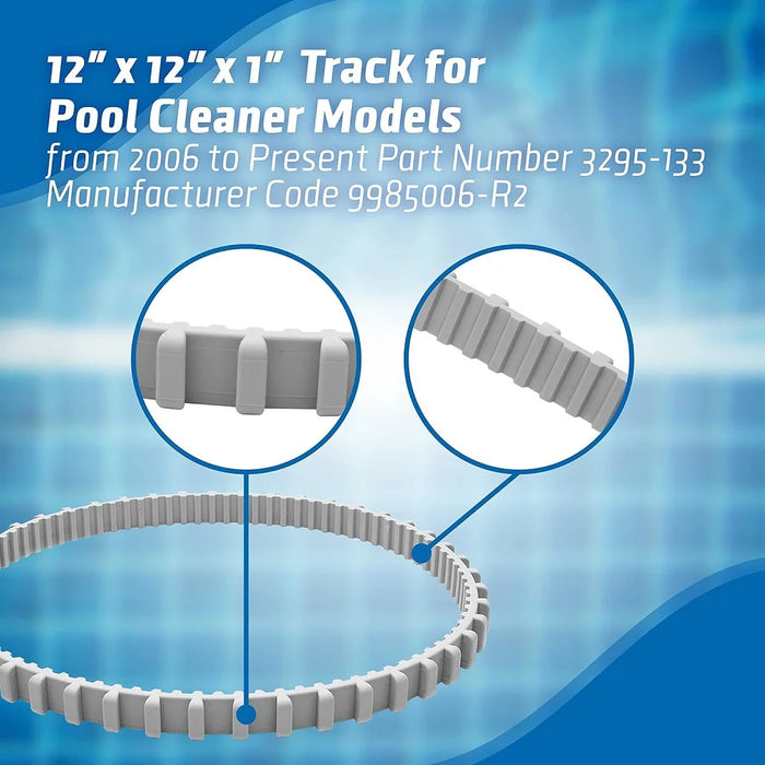 2 Pack Gray Pool Cleaner Timing Track For Pool Cleaner Models From 2006 To Present Part Number 3295-133 9985006-R2