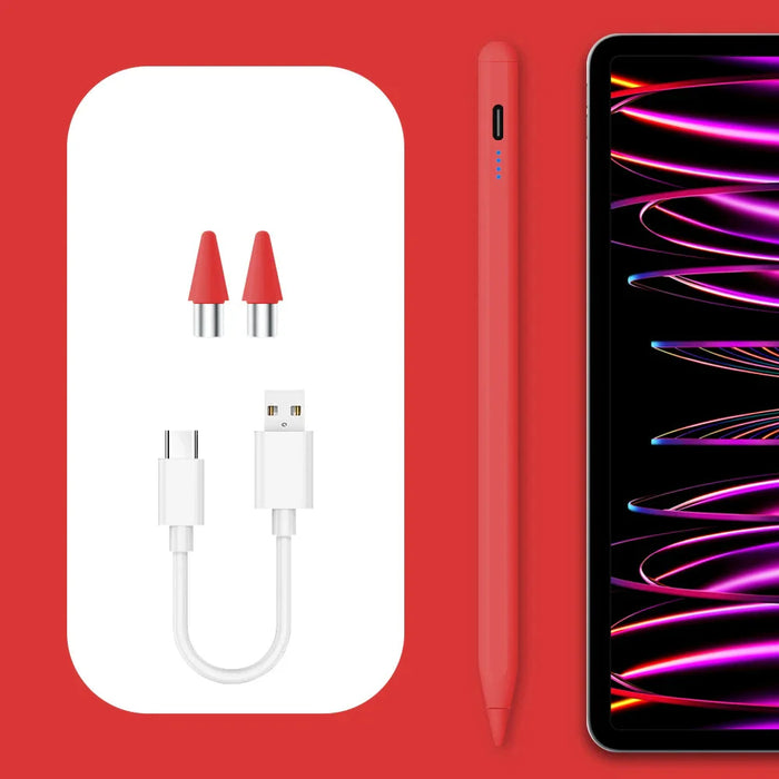 Universal Tablet Stylus With Magnetic Attachment & Pencil Accessory