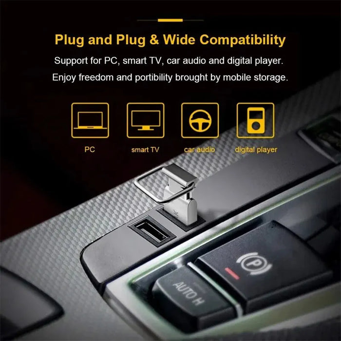 Kodak 64gb Metal USB Flash Drive Creative Car Music Design High Speed Pendrive