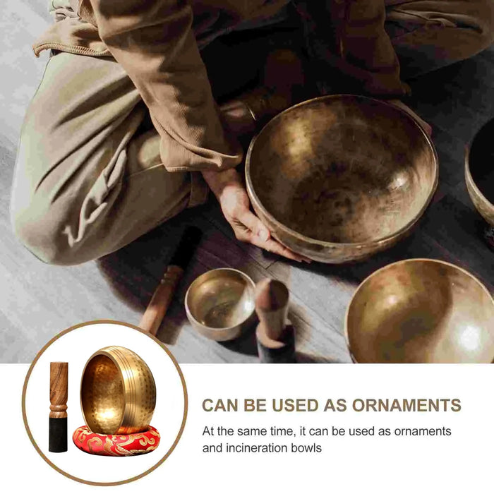 Handmade Tibetan Singing Bowl For Yoga And Sound Therapy