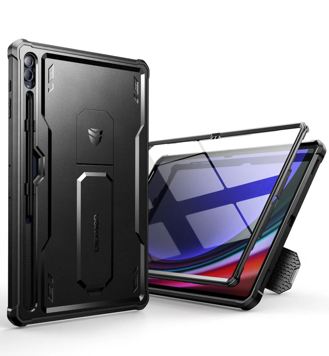 For Samsung Galaxy Tab S9 / S8 / S10 Ultra Heavy Shockproof Full Body Protective Case With Pen Holder Built In Screen Protector