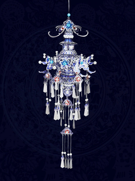 Chinese Style 3D Metal Puzzle Tiara Kit