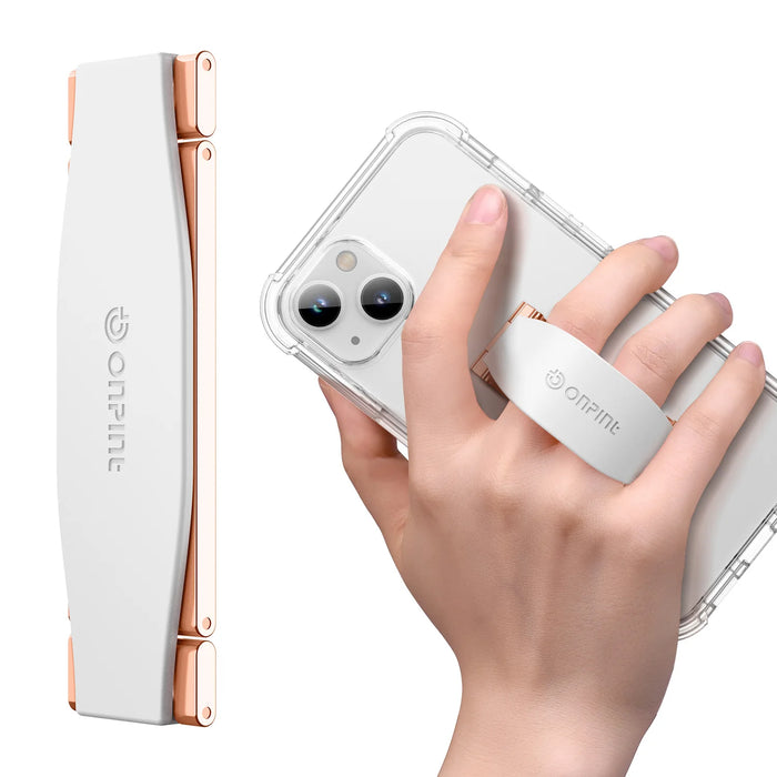 Portable Phone Strap Grip Holder Finger Cell Grip Telescopic Phone Finger Strap Stand Adhesive Loop Universal Finger Kickstand