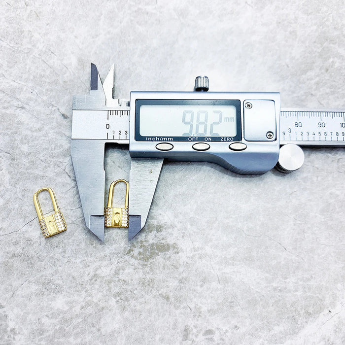 925 Sterling Silver Hinged Hoop Love Lock Earring Europe Style Glam Fashion For Women Romantic Gift