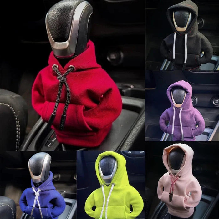 Car Gear Shift Hoodie Cover Manual / Automatic Shift Lever Decoration